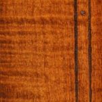 custom wood chest tiger maple stain options
