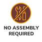 no assembly